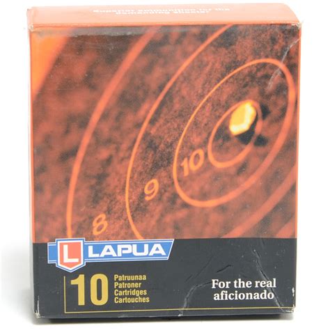 Lapua Ammunition 338 Lapua Magnum 250 Grain Full Metal Jacket Box of 10 ...