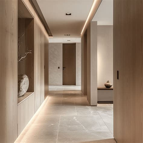 46 Minimalist Hallway Designs You Need To See - Edward George