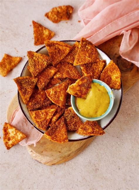 Homemade Doritos (Tortilla Chips) - Elavegan