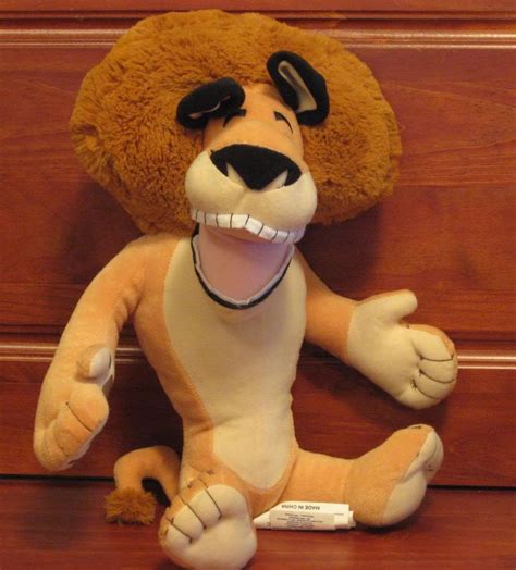 Madagascar 3 Plush Alex Lion - 12" - Dreamworks Northwest Company - 2012