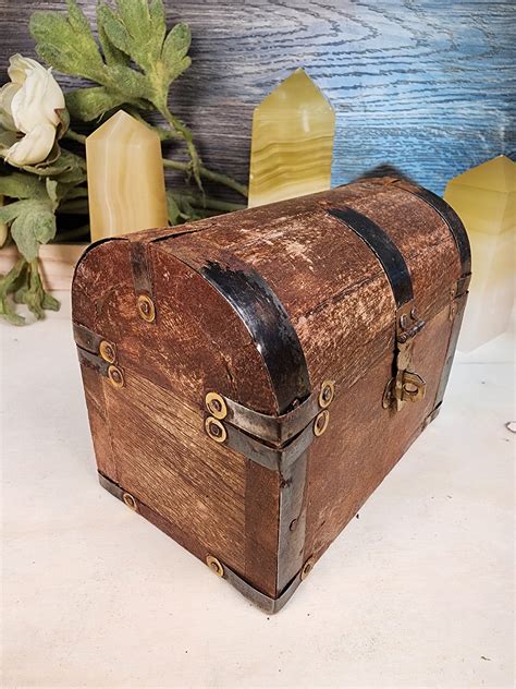 Antique Treasure Chest Rustic Home Decor – House 9 Emporium