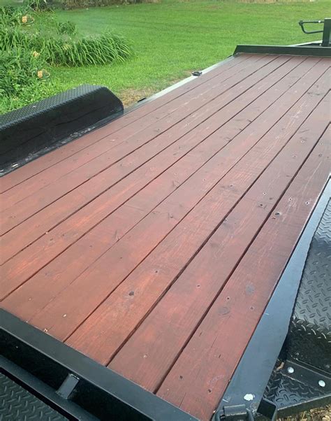 Best Trailer Deck Stain | Wood Trailer Decking Finish