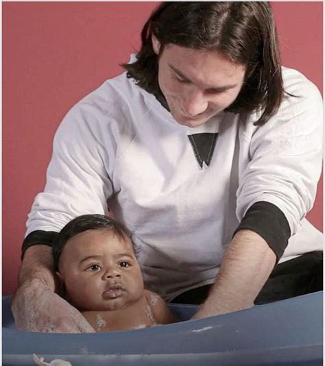young lionel messi  baby lamine yamal resurfaces predicts future
