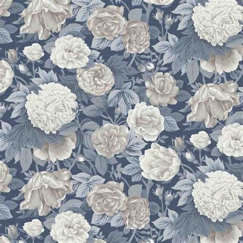 Anjou in Blue by Chess Designs | Curtain Fabric Store