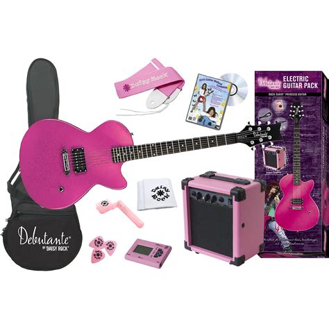 Daisy Rock Debutante Rock Candy Princess Electric Guitar Pack