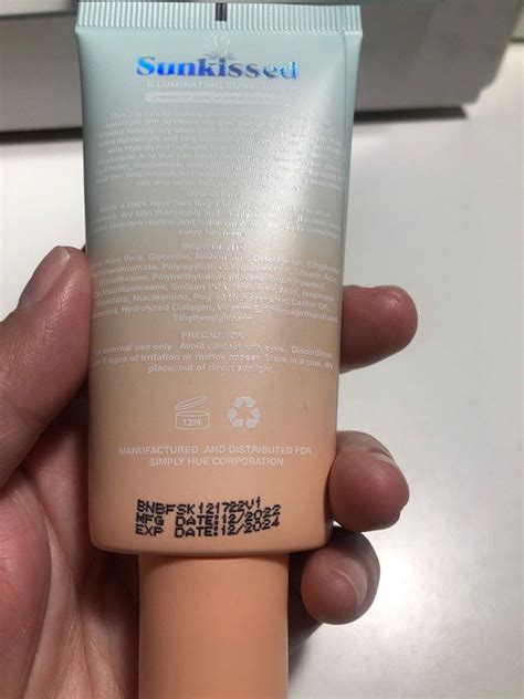 barefaced sun kissed illuminating sunscreen beauty personal care