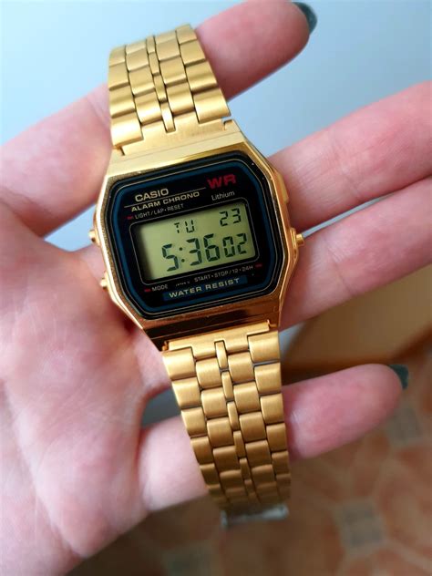 Часы мужские CASIO A159WA-N1: пластик — купить в интернет-магазине ...