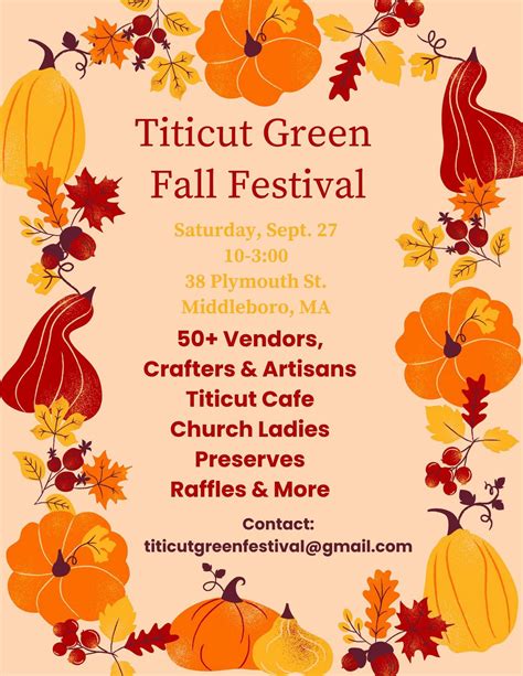 Titicut Green Fall Festival