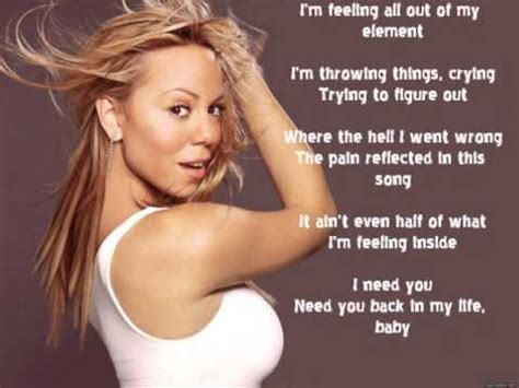 Mariah Carey We Belong Together Lyrics Original : Mariah Carey " We ...