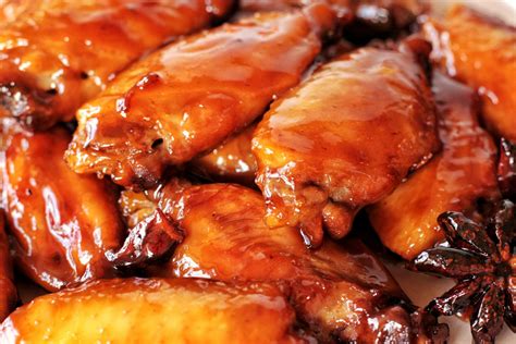 Sticky Braised Chinese Chicken Wings Recipe