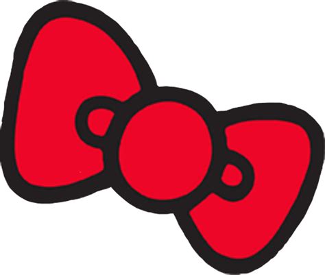 kitty bow clip art