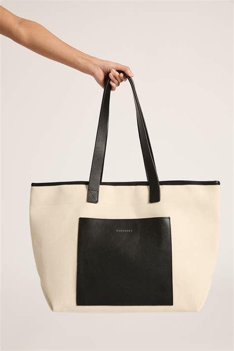 Shop Nude. Organic Tote | Nude Lucy