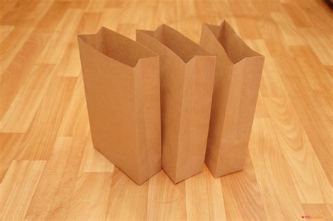 Пакет из крафт-бумаги без выкройки. Готовый результат | Gift wraping ...