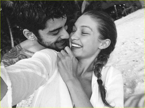 Zayn Malik & Gigi Hadid Kiss For 2 Year Anniversary!: Photo 3986546 ...