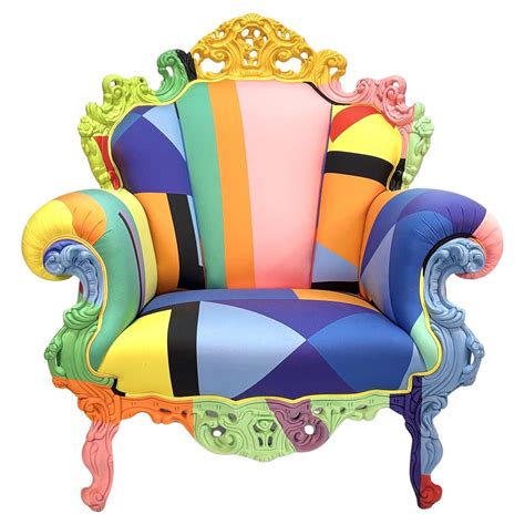 Proust Geometrica Armchair by Alessandro Mendini For Sale at 1stDibs