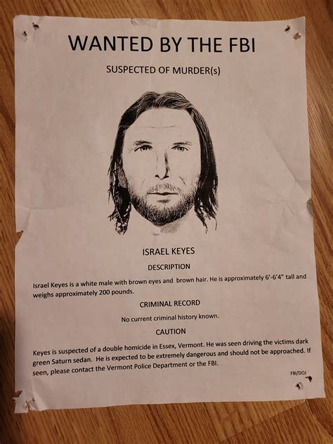 Israel Keyes Wanted Poster - Etsy