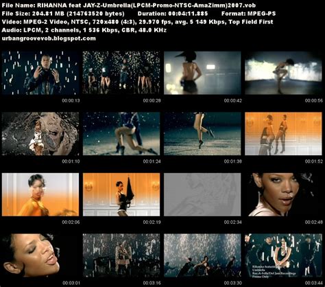 Urban Groove Vob Collection: Rihanna feat Jay-Z - Umbrella (2007)