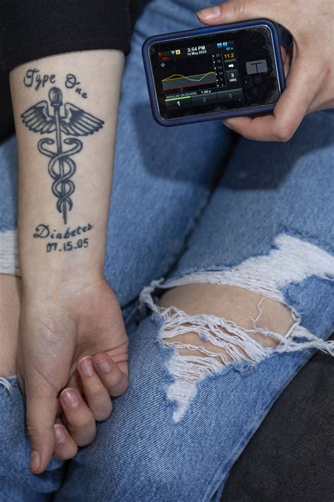 Medical Alert Tattoo Type 1 Diabetes