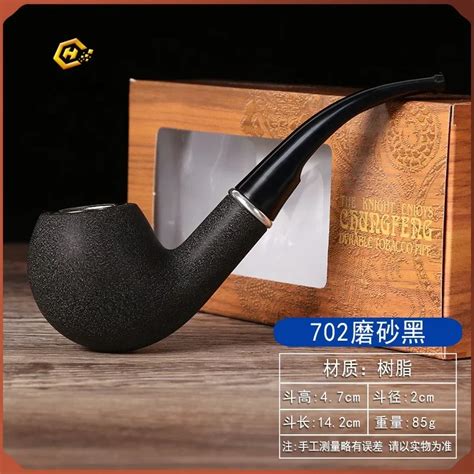 Деревянная курительная трубка черная | AliExpress