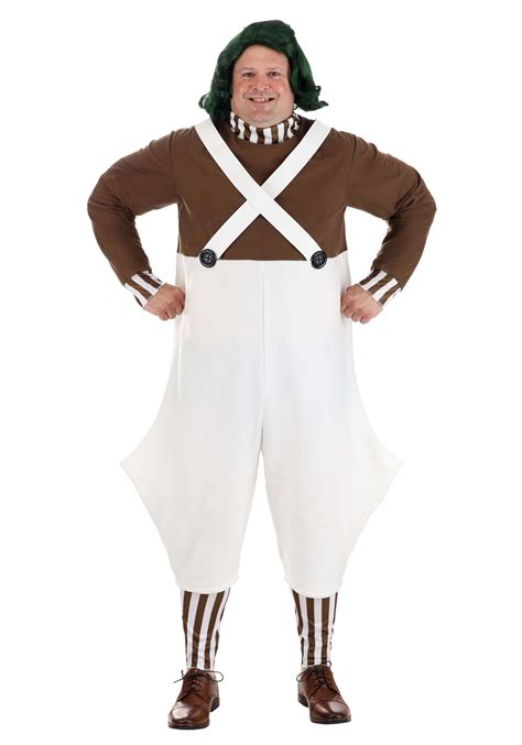 Willy Wonka Plus Size Oompa Loompa Costume