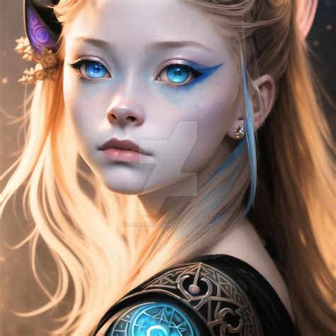 Blue eyes girl portrait (10) by PunkerLazar on DeviantArt