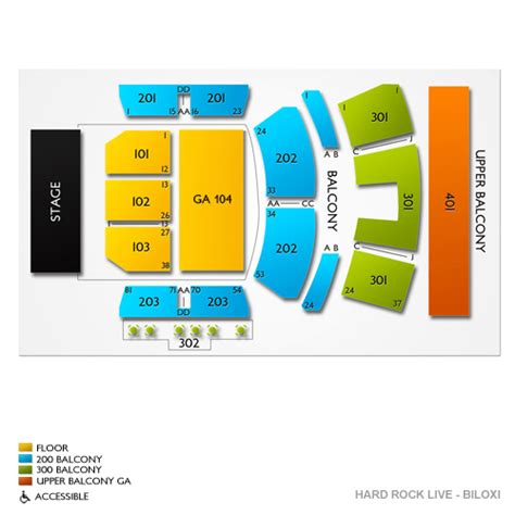 Hard Rock Live - Biloxi Seating Chart | Vivid Seats