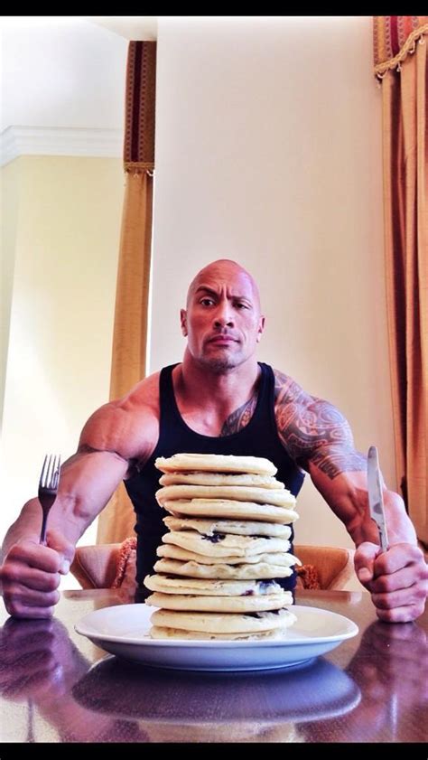 The Rock's Meal Plan - Power Athlete