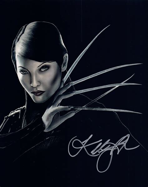 KELLY HU Autograph Signed 8x10 Photo #11 X-MEN DEATHSTRIKE SCORPION