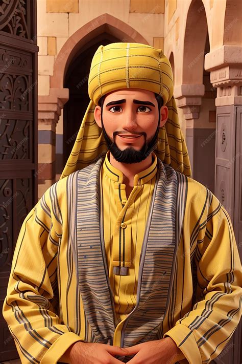 Premium Photo | Classic Moroccan Djellaba Iconic Mens Traditional Wear
