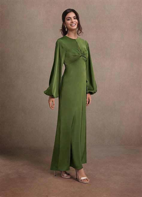 Garcelle Olive Green Maxi Dress Maxi Dress | Azazie