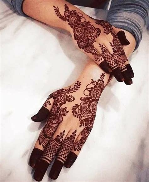 Easy Arabic Mehndi Design Back Hand | Back Hand Mehndi Designs