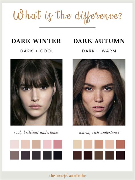 What is the difference between dark and dark autumn – Artofit