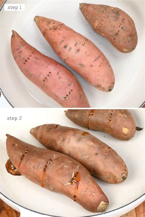 How To Make Baked Sweet Potatoes (In The Oven + Microwave)