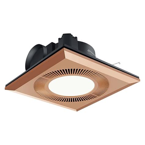 OKCMTR Bathroom Exhaust Fan with LED Light Vent Fans for Ceiling