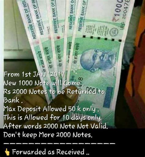 Rs 1000 new note picture goes viral on WhatsApp: Is the green-coloured ...