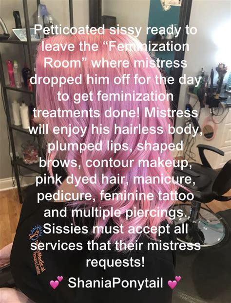 Forced Feminization Captions Pinterest