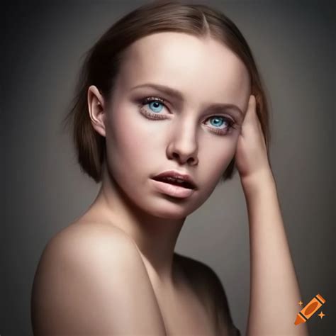 hyperrealistic portrait   beautiful woman  craiyon