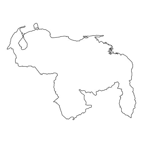 Premium Vector | Venezuela map icon