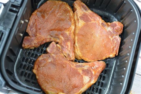 Air Fryer Pork Chops with Marinade - Katie Hale Recipes