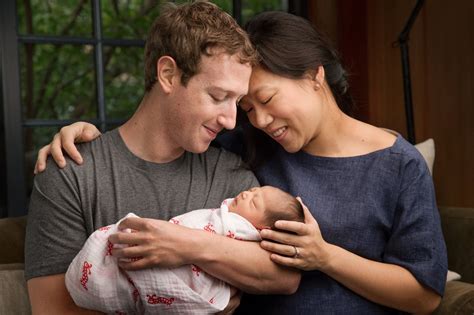 mark zuckerberg family  wife priscilla chan baby max time