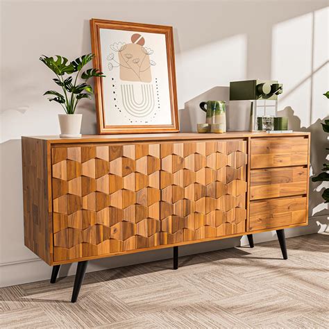 Bme Teak Brown Georgina Sideboard : Amazon.ca: Home