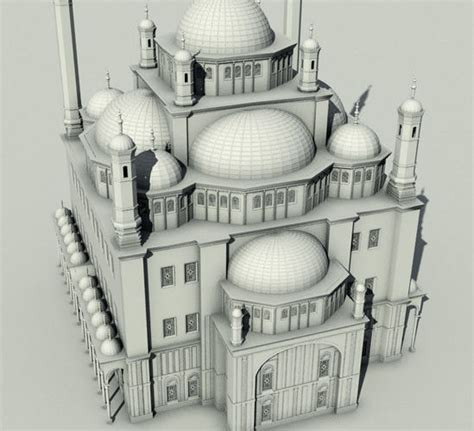 Mohamed ali mosque 3D model | CGTrader