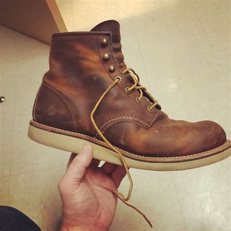Breaking in the Rovers !! Love these boots from RedWing . | Red wing ...