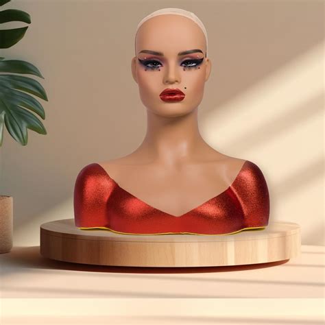 amazoncom jf  realistic europe  america female mannequin head