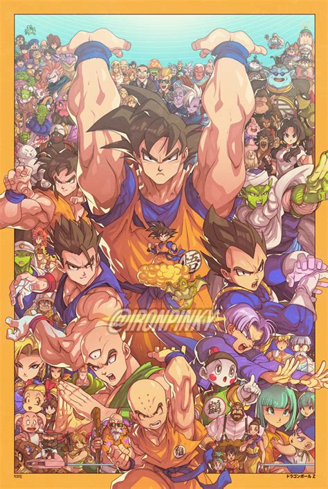 dragon ball  full cast  images behance