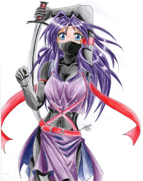 Ninja girl by xxwai-yixx on DeviantArt