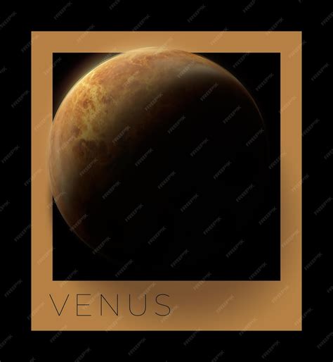 premium photo venus solar system planet venus planet hex color