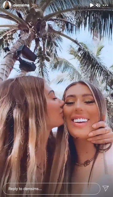TOWIE's Demi Sims confirms romance with steamy kiss with Too Hot To