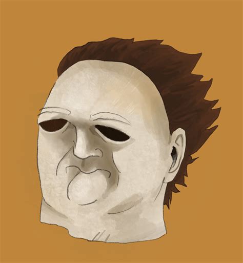 Michael Myers Mask Drawing