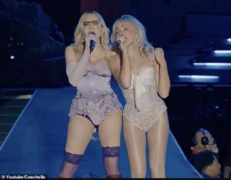 Madonna, 67, hijacks Sabrina Carpenter's Coachella headlining set in